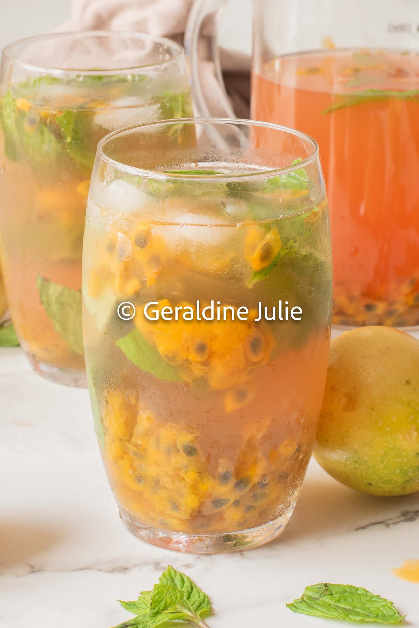 Exclusive Passion Fruit Iced Tea